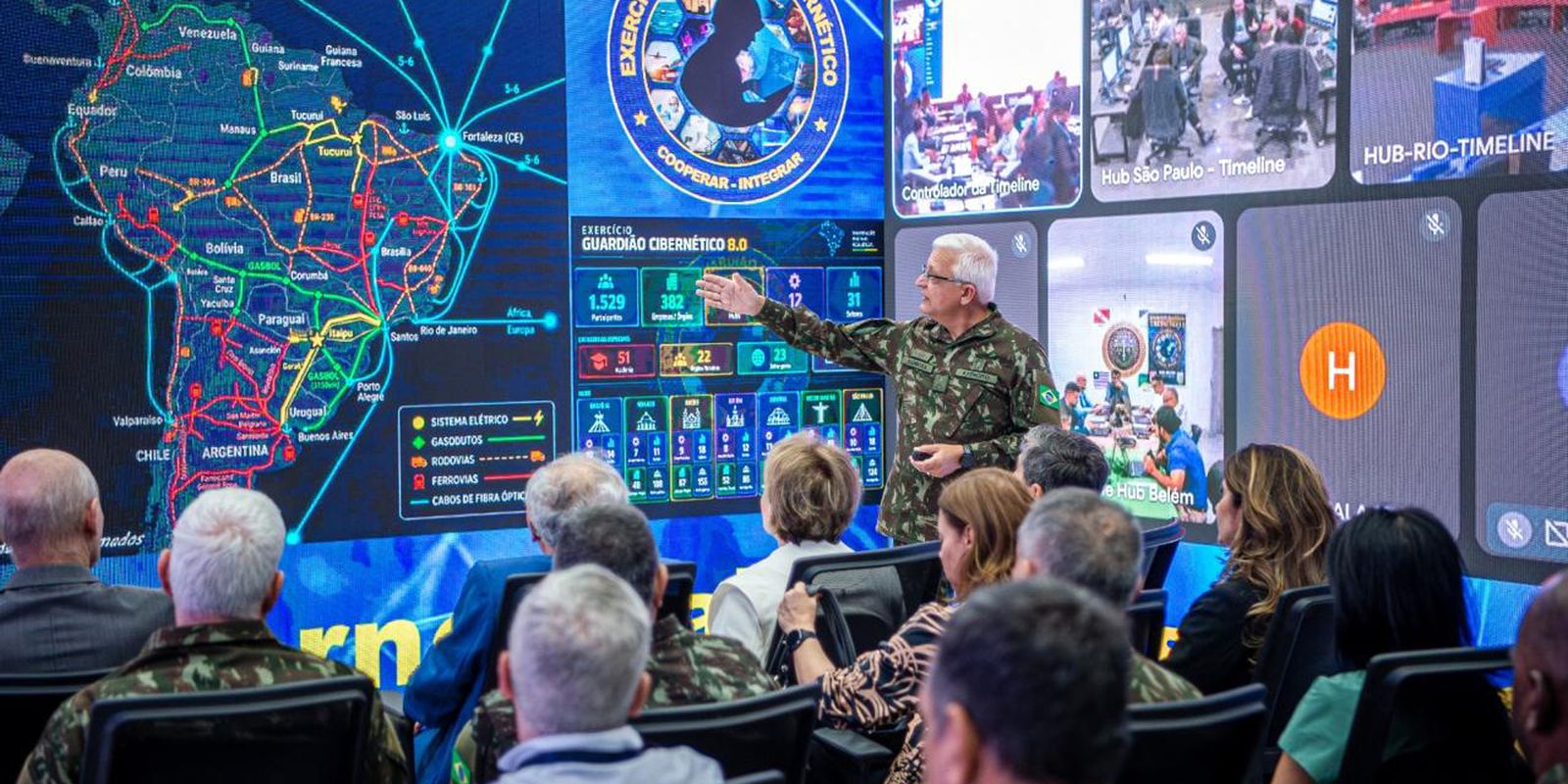 Exército simula defesa cibernética no Brasil às vésperas da eleição