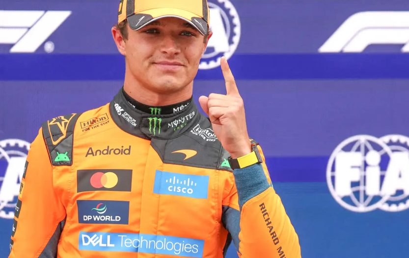 Lando Norris faz a pole do GP da Holanda; Bortoleto larga em nono