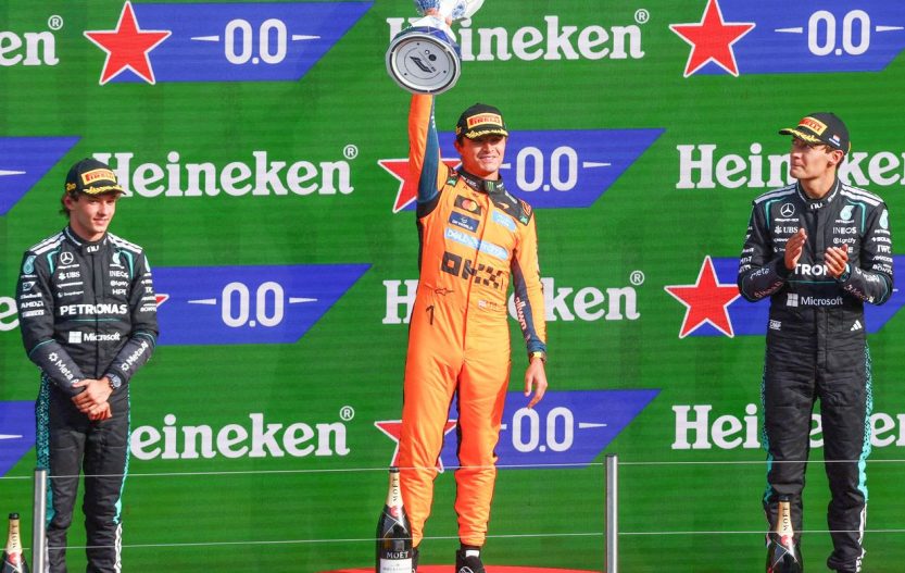 Lando Norris vence GP da Holanda e conquista 2ª vitória seguida na F1