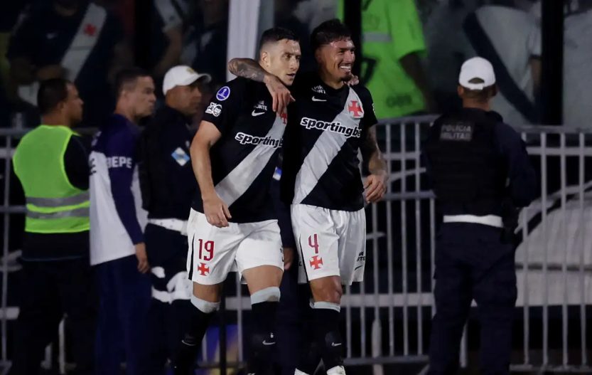 Vasco mantém possibilidade de final brasileira na Copa Sul-Americana