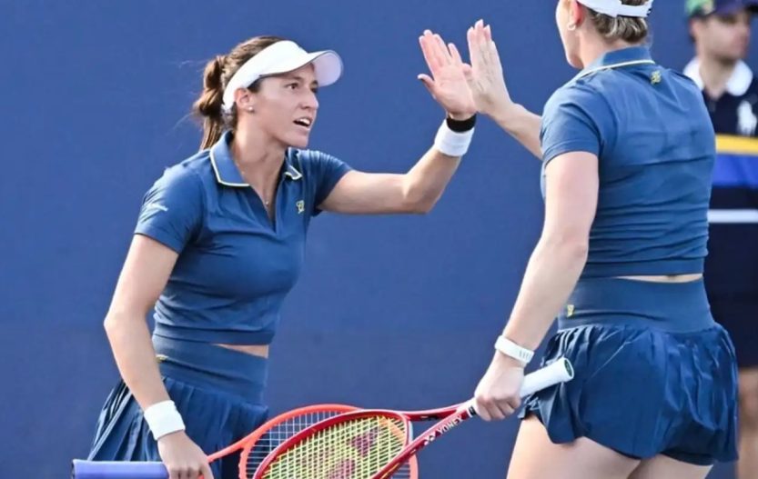 Luisa Stefani vai às quartas de final nas duplas femininas do US Open