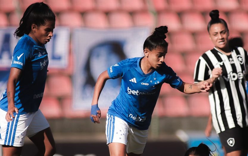 Cruzeiro vence Botafogo no Brasileirão Feminino