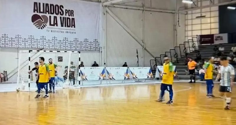 Contra a Argentina, Brasil é tetracampeão mundial de futsal down