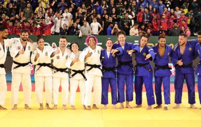 Brasil derrota Alemanha e leva título do Desafio Internacional de Judô