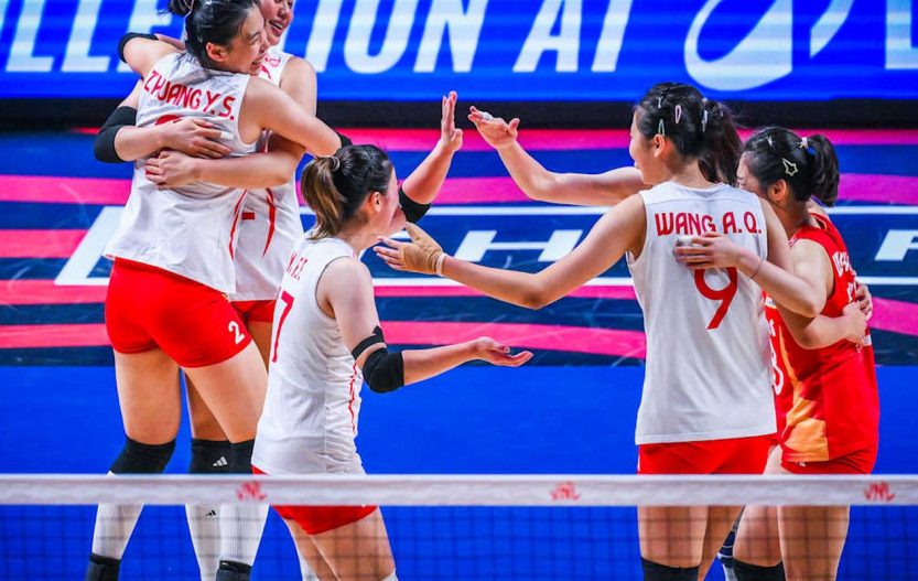 China surpreende EUA e vai à semi da Liga das Nações de vôlei feminino