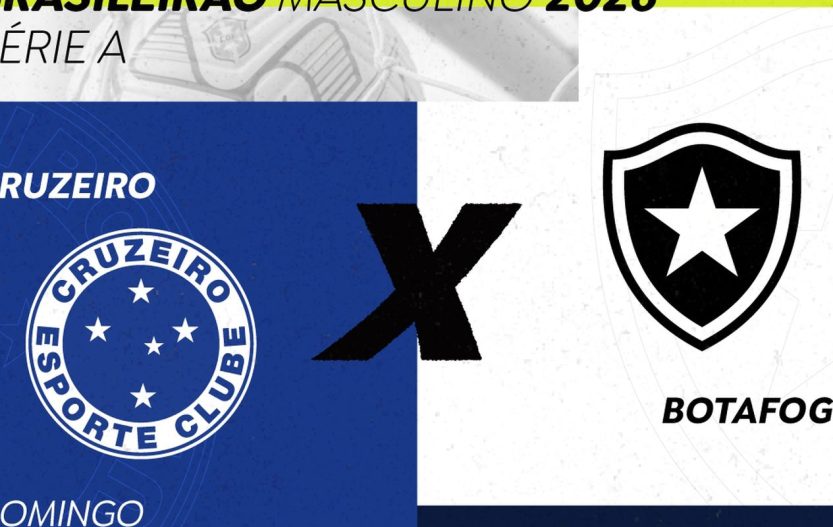 Rádio Nacional transmite neste domingo duelo entre Cruzeiro e Botafogo