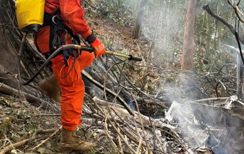 Colombianas que morreram na queda de helicóptero eram avó, mãe e filha
