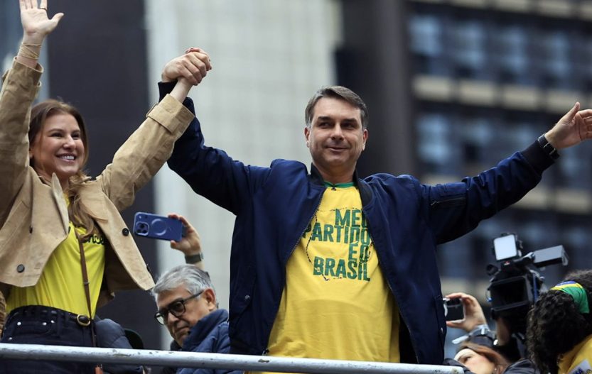 Flávio Bolsonaro propõe enxugar Estado e endurecer ações de segurança