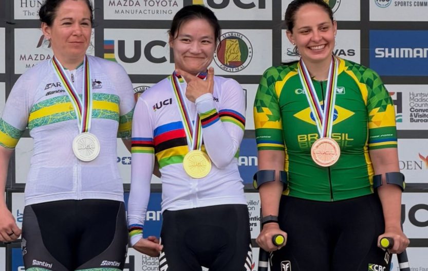 Brasil encerra Mundial de paraciclismo de estrada com cinco medalhas