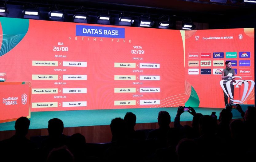 Quartas de final da Copa do Brasil terá três clássicos estaduais