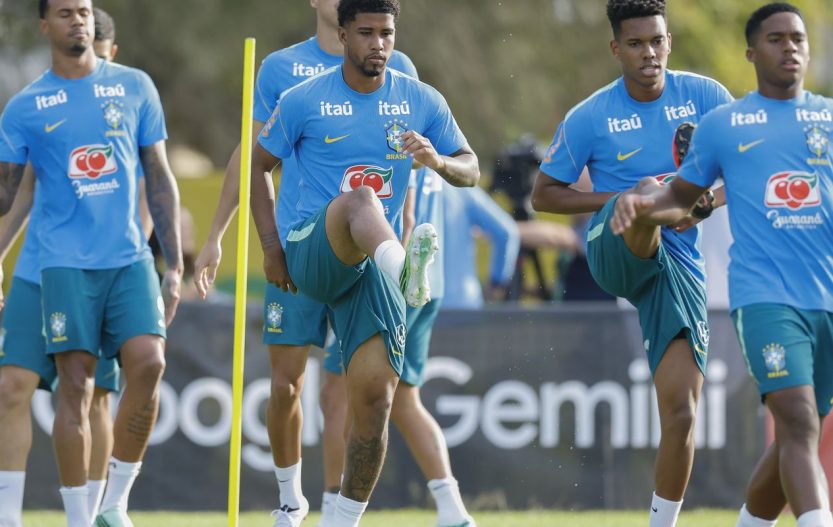 Seleção: Ancelotii comanda 1º treino com grupo completo na Austrália