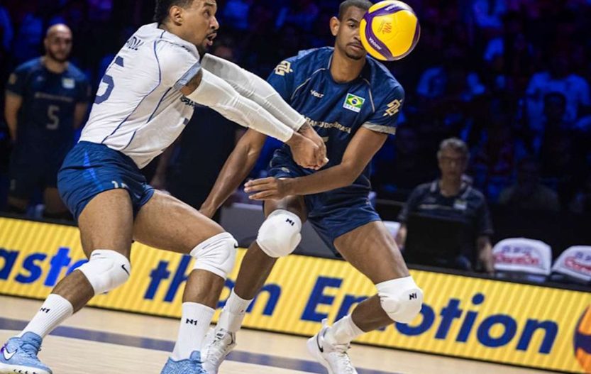 Seleção masculina perde e pode dar adeus à Liga das Nações de vôlei