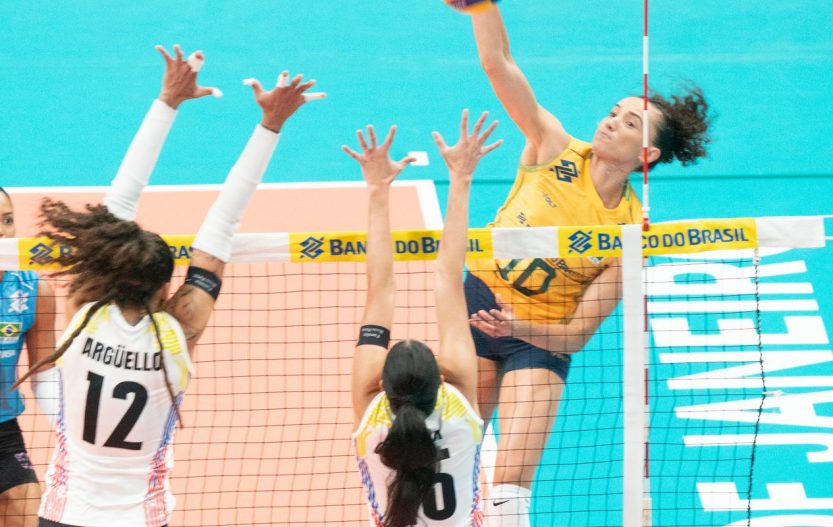 Brasil supera Venezuela em estreia no Sul-Americano de vôlei feminino