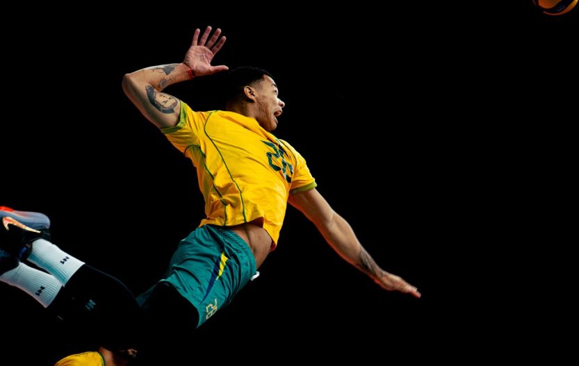 Brasil bate Colômbia e segue 100% no Sul-Americano masculino de vôlei