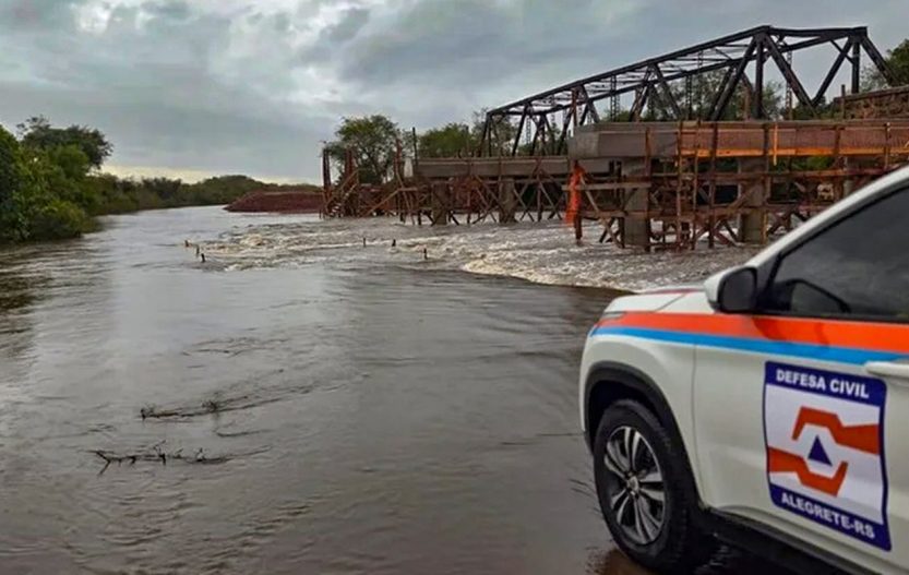 Tempestade e granizo causam prejuízo a 43 municípios no RS
