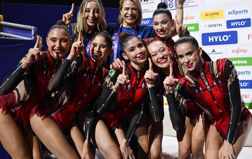 Brasil faz história e leva dois ouros no Mundial de ginástica rítmica